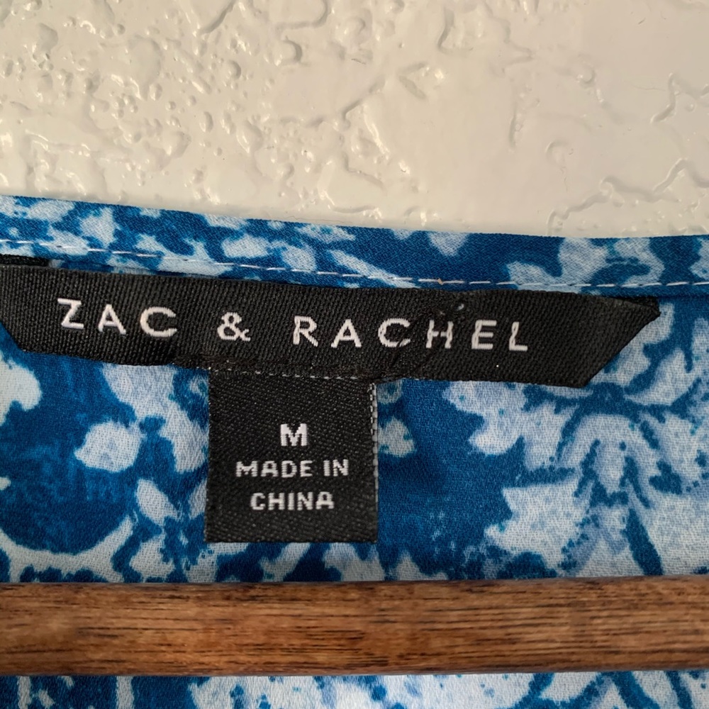 ZAC & RACHAEL bell sleeve lace top size M - Picture 6 of 15